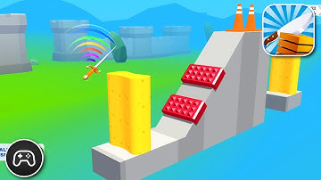 Slice It All - Gameplay Walkthrough Part 127 - Basic Solution Levels 524-525 (iOS, Android)