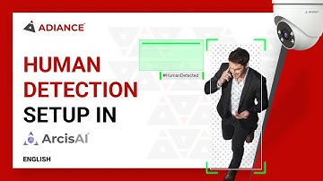 Human Detection on ArcisAI Edge AI CCTV Camera for Home | Real-Time Presence Alerts - English