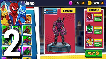 Robot Super: Hero Champions Gameplay Walkthrough Part 2 | Boxing Games | Android, iOS | Gaming Kid