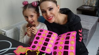 Lina İle Evde Çeşit Çeşit Jelibon Yaptık  Çok Güzel Oldu | Funny Kids Video