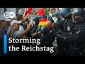 Far-right protesters try to enter German Parliament | DW News