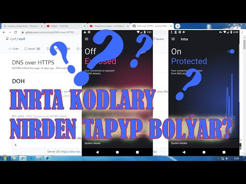 inrta kodyny nirden tapmaly? intra serverleri dns server over https