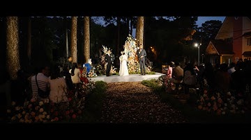 4K - Tiệc Cưới Ngoài Trời Đà Lạt | TRÌNH & PHƯỢNG