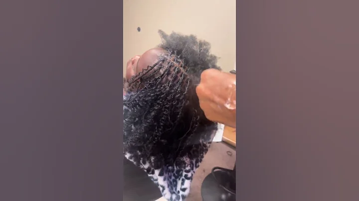 Natural hair boho braids #oqhair #bohobraids #braidedhairstyles  #naturalhair #blackgirlhairstyles