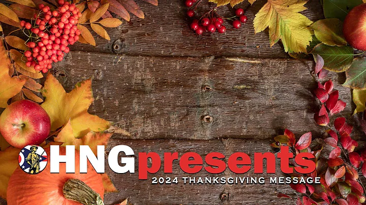 Ohio adjutant general presents 2024 Thanksgiving message