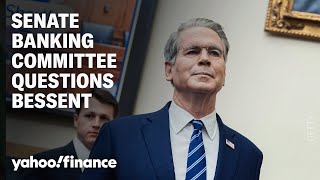 Treasury Secretary Scott Bessent testifies before the Senate Banking Committee