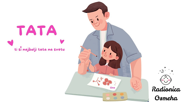 TaTa 👨‍👧 | Dečija pesma bez animacije | Radionica Osmeha