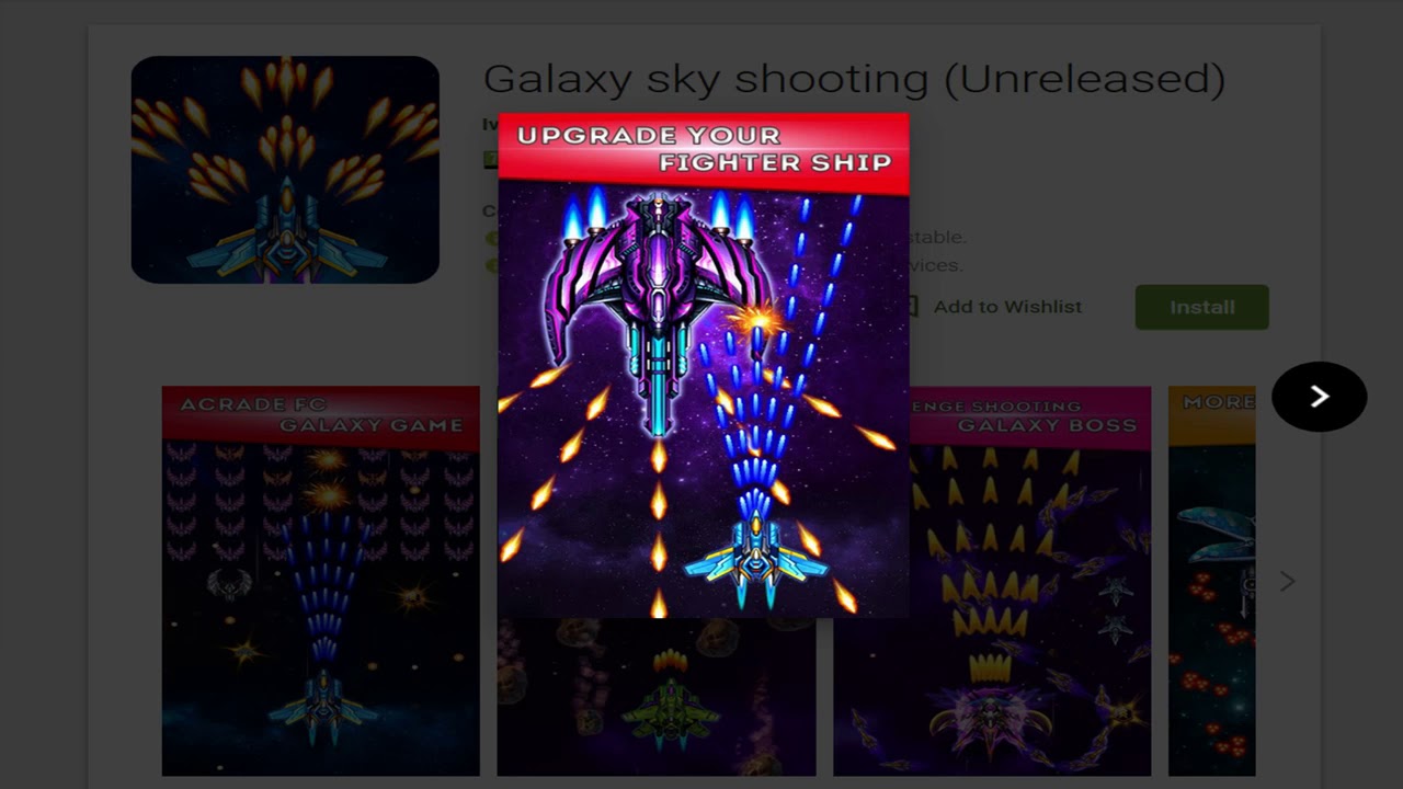 [ARCADE] Galaxy sky shooting (Unreleased) Newest Android Game Latest