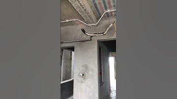 Thi công ống đồng điều hoà âm tường tại Nam Vĩnh Yên - Điện Lạnh Anh Tùng. 0366046073