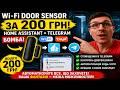 Wi-Fi Door Sensor за 200 грн + Home Assistant + Telegram #HomeAssistant #Telegram #Frigate #Tuya