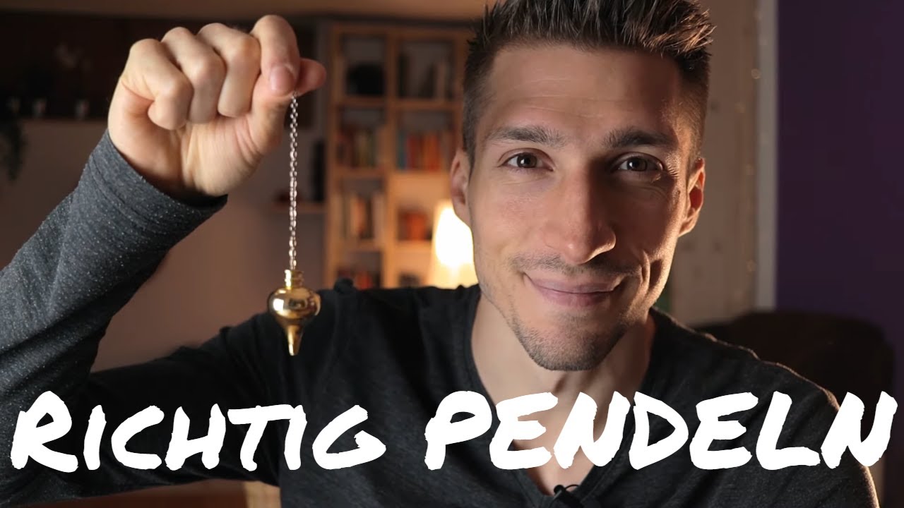 Pendeln mit der Feuerfee. Andrea lernt Pendeln. Anleitung/Pendelkurs/Tutorial