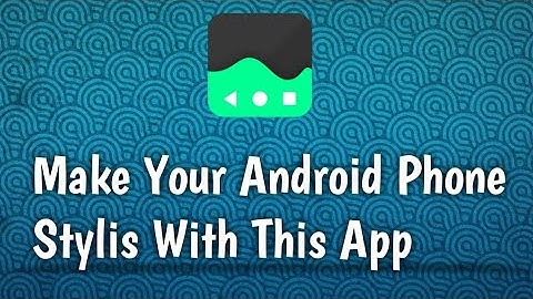 How to add a music visualizer to your android device navigation bar