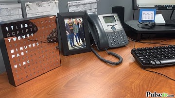 Light-Up Electronic Word Clock