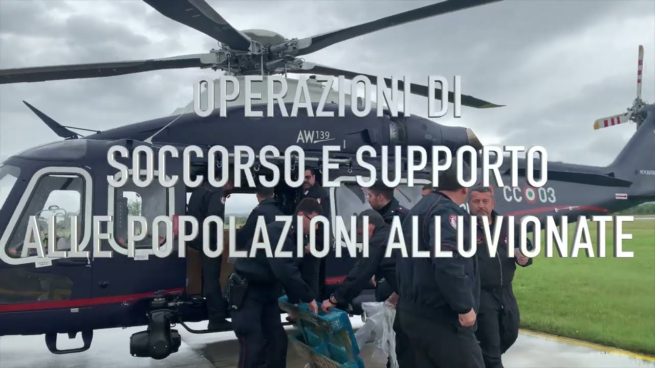 Alluvione in Emilia Romagna: il soccorso dell'Arma nei territori colpiti