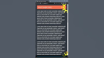 POSITION STICKY NOT WORKING ? #shorts