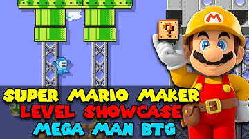 Super Mario Maker - Level Showcase - Mega Man BTG