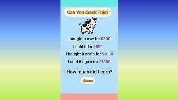 Can You Solve This Viral Cow Riddle? 🐄💡 | Brain Teaser Challenge!