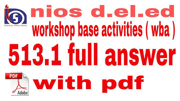 Nios d el ed 513.1 full solved with pdf in hindi