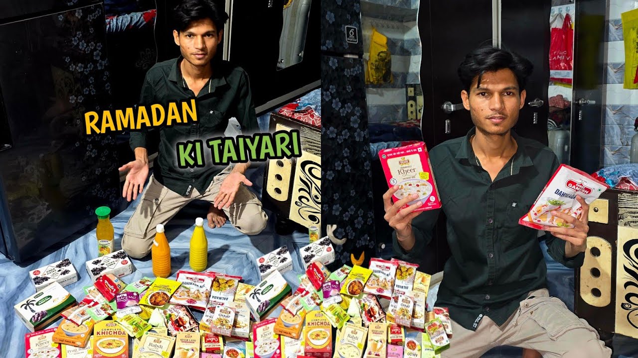 Ramadan Ki Tayari Shuru 🕌 | Ammi Laayi Pura Grocery Samaan | Uvesh vloger 