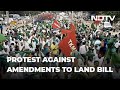 Congress vs JDS In Karnataka Amid Farmers' Protest Over Land Reforms Act