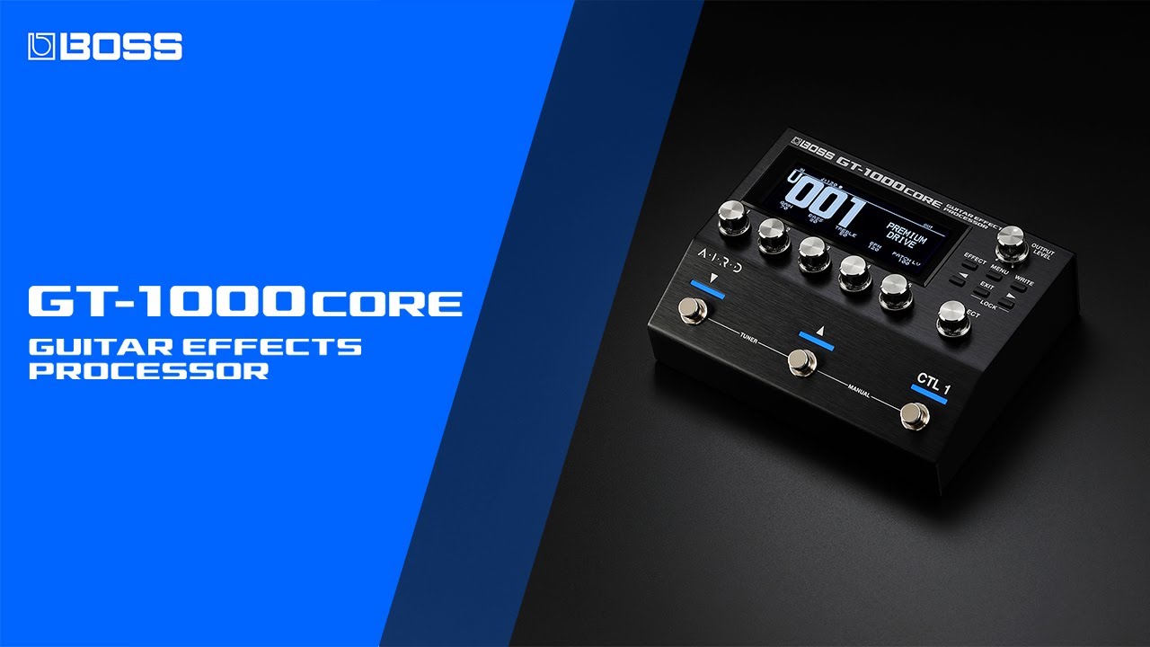 BOSS GT-1000CORE Guitar Effects Processor 
