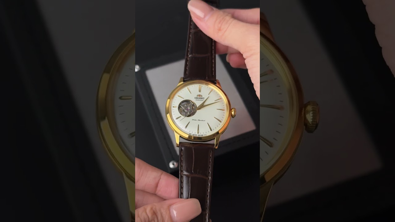 Unbox Đồng hồ Orient Bambino RA-AG0003S30B