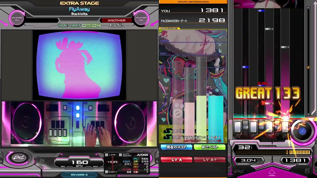 beatmania IIDX #1041 FlyAway SPA EX-HARD - YouTube