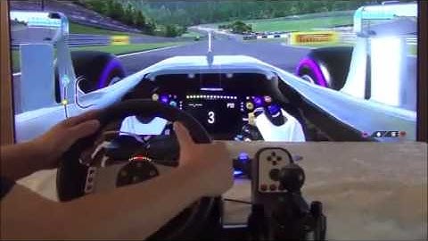 MaxRace F 1 V 6 + G27 racing wheel on PS 4 F 1 2016