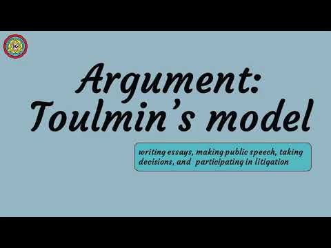 Toulmin&rsquo;s Model of Argument