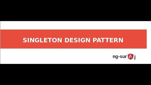 Singleton Design Pattern - Design Pattern in Javascript - Video Tutorial -Hindi #1