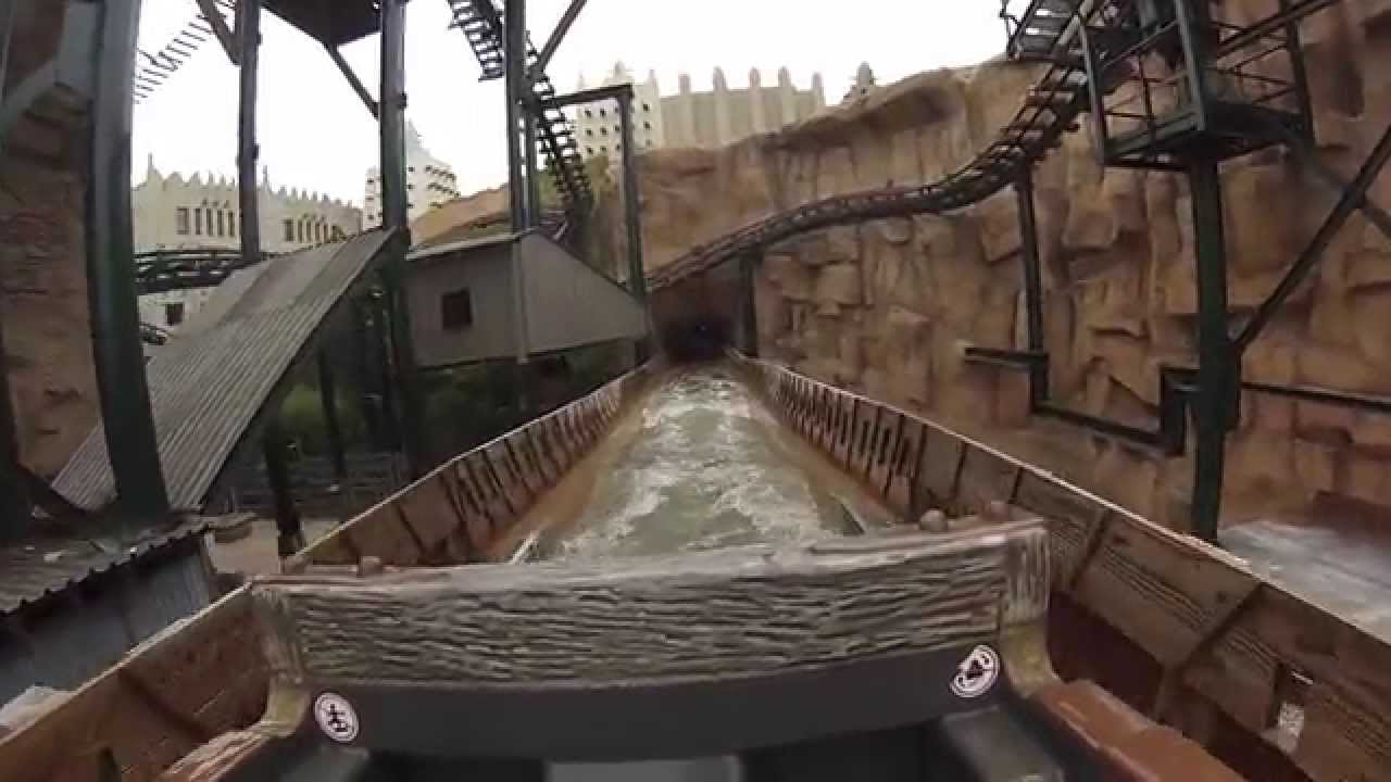 Chiapas die Wasserbahn - Phantasialand Brühl, Onride Video 2015