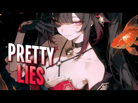 Nightcore - Pretty Lies | NURKO & Stefan PVDS [Sped Up]