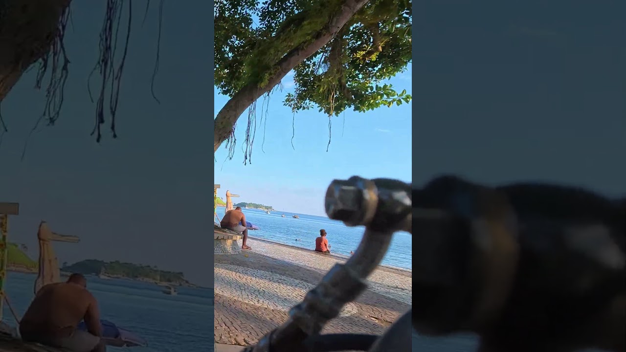🇧🇷 Cruising the beach in Rio das Ostras (Scooter POV)