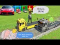 TRUCK TRANSPORT 🚇🚍🚋 kid's cartoon