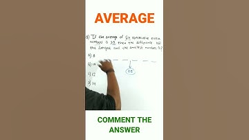 Difference between the numbers is ? #average #largest #smallest #difference #number #maths