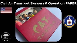 CIA Covert Operation PAPER and CAT Mini Skewers