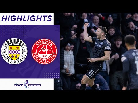 St Mirren Aberdeen Goals And Highlights