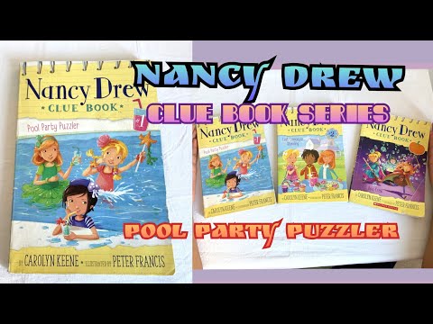 Nancy Drew - Pool Party Puzzler - CLUE BOOK - Book Review 2020