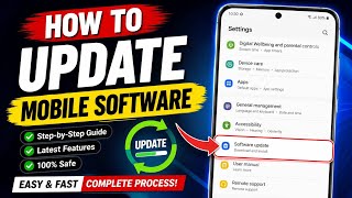 Mobile Software Update Kaise Kare? Easy Android Update Tutorial
