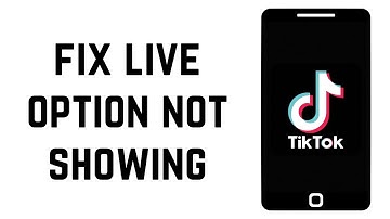 How to FIX Live Option Not Showing on TikTok! (2023)