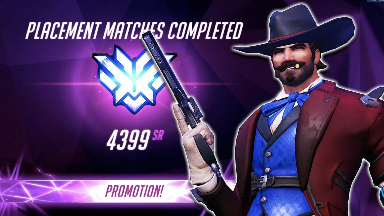 TOP 500 RANK MCCREE! FINAL PLACEMENT GAME! - Overwatch SEASON 7 Top 500 McCree Gameplay