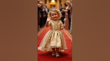 Royal Princess fashion event||Baby toonz zoo #baby #cute #habibi #trending #shorts #catwalk
