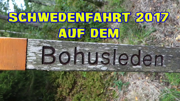Schwedenfahrt 2017 - Ein Traum wird wahr