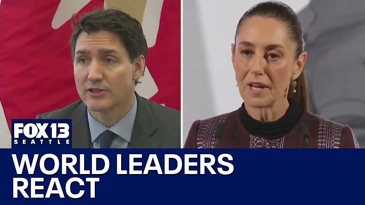 Mexico, Canada and China respond to Trump tariff threats | FOX 13 Seattle