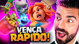 ESSE DECK VAI FAZER SEU OPONENTE DESISTIR DE JOGAR CLASH ROYALE!