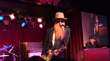 Moving Sidewalks featuring Billy Gibbons - You Make Me Shake - BB Kings NYC 3-30-13