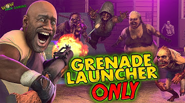Can You Beat Cold Stream with ONLY a Grenade Launcher? (L4D2)