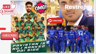 Discussion II Pakistan II Number 1 odi team IISquad Analysis II Afganistan