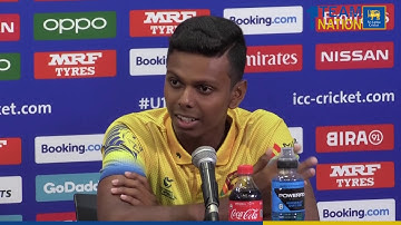 U19 skipper Nipun Dananjaya on ICC U19 Cricket World Cup Arrivals Press Conference