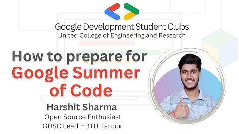 How to prepare for Google Summer of Code